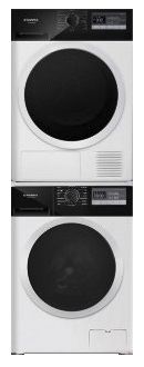 Комплект стиральной и сушильной машин Maunfeld MFWM1410STWH03/MFDM168WH03B/WM-SK03 RU